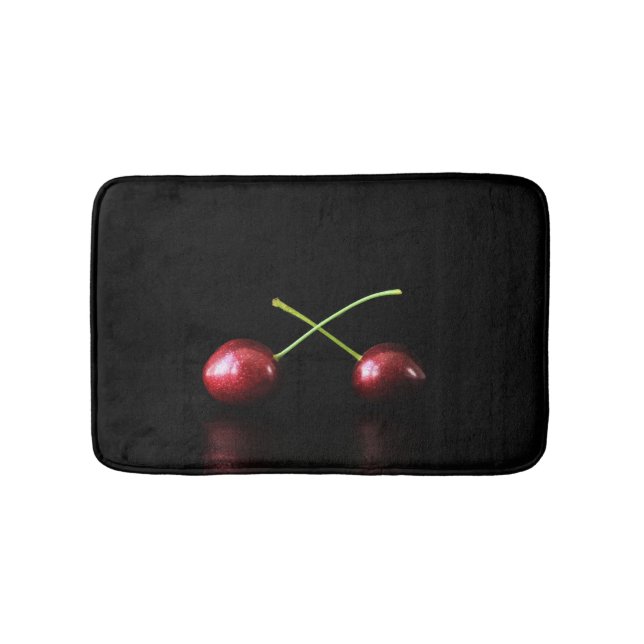 Two Cherries bmcnm Bath Mat (Front)