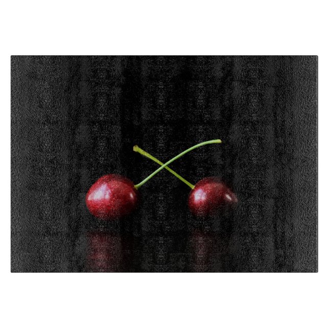 Two Cherries cbcna Cutting Board (Front)