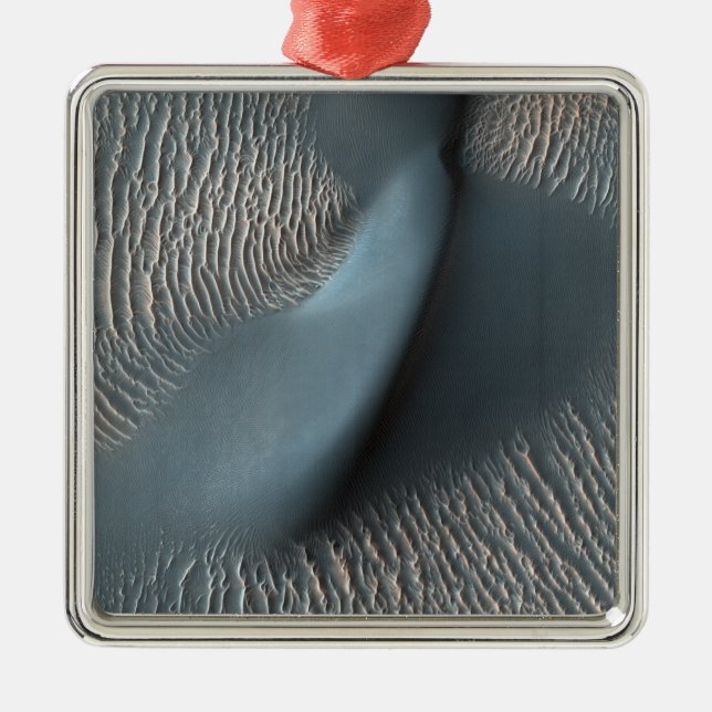 Two classes of aeolian bedforms metal ornament (Front)