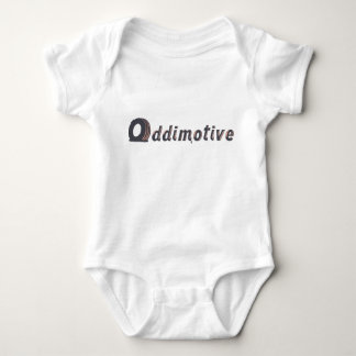 Two Colour front logo only Baby Bodysuit