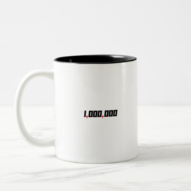 Two Comma Club Comfy Start Entrepreneur Two-Tone Coffee Mug (Left)