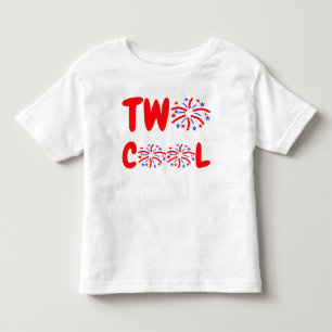 Two Cool 2nd Birthday Toddler T-shirt
