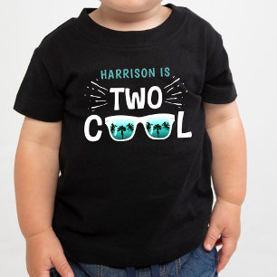 Two Cool Boys 2nd Birthday Toddler T-shirt