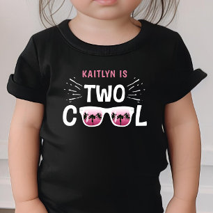 Two Cool Girls 2nd Birthday Toddler T-shirt