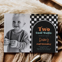 Two Cool Photo Skateboarding Invitation