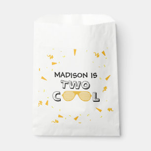 TWO Cool Sunglass 2nd Birthday Party Favour Bag