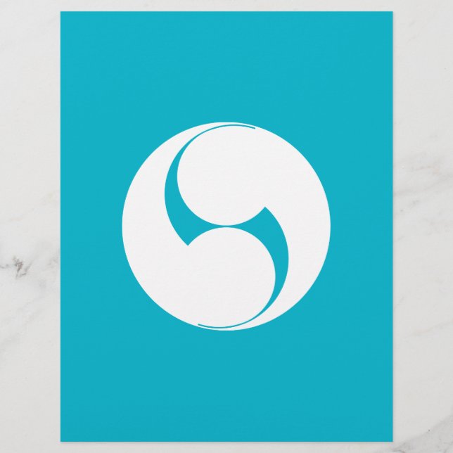 Two counterclockwise swirls (Sugaki) (Front)
