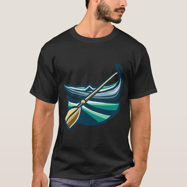Two Cousins Rowing T-Shirt (Front)