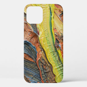 Two Cowboys galloping and roping through the deser iPhone 12 Case
