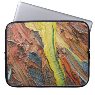 Two Cowboys galloping and roping through the deser Laptop Sleeve