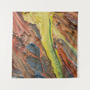 Two Cowboys galloping and roping through the deser Tapestry