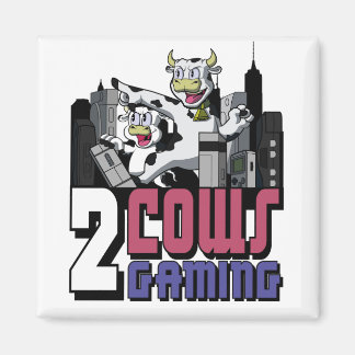 Two Cows Magnet