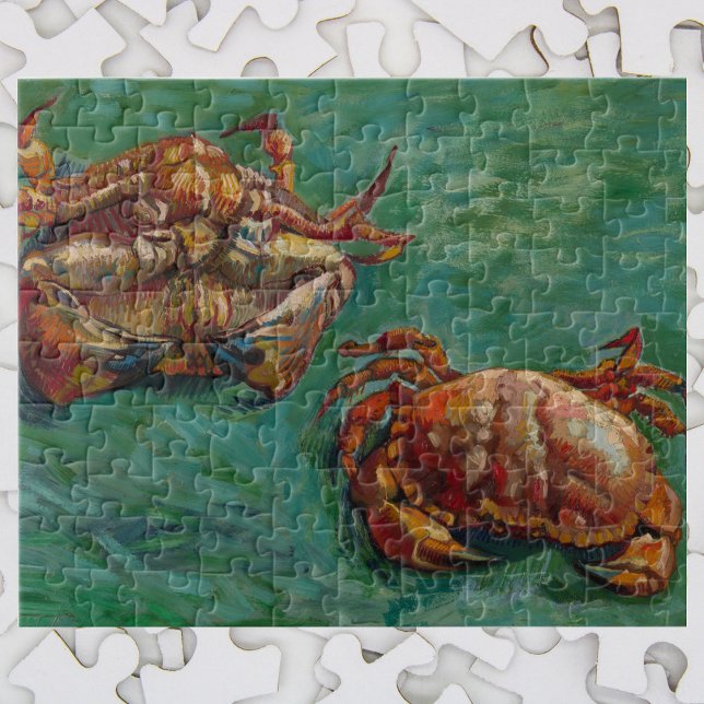 Two Crabs by Vincent van Gogh Jigsaw Puzzle (Two Crabs by Vincent van Gogh Jigsaw Puzzle)