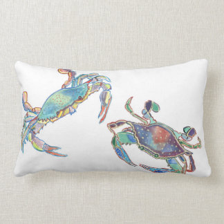 Two Crabs Lumbar Pillow