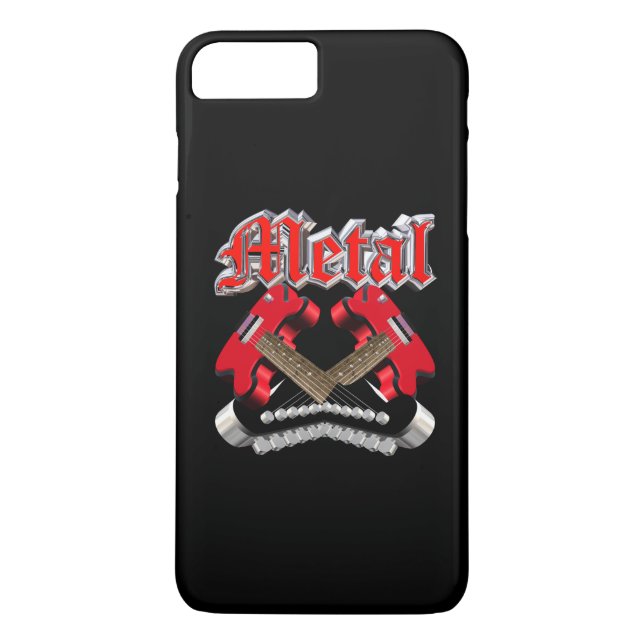 Two crossed guitars Case-Mate iPhone case (Back)