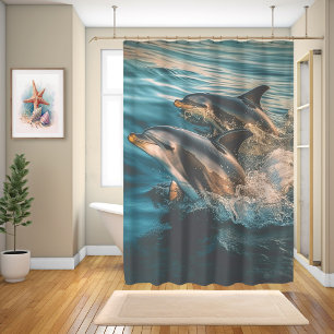 Two Curious Dolphins 