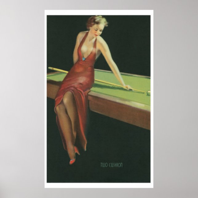 Two Cushion Vamp Poster (Front)