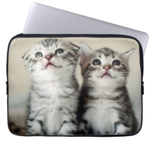Two Cute Kittens Laptop Sleeve