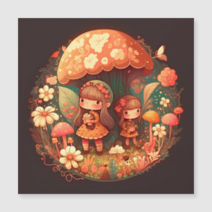 Two cute little girls elves 