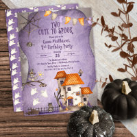 Two Cute to Spook Halloween 2nd Birthday Party