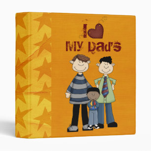 two dads scrapbook/ photo album binder