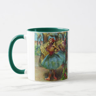 Two Dancers by Edgar Degas, Vintage Ballet Art Mug