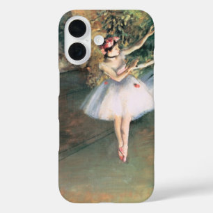 Two Dancers on a Stage by Edgar Degas, Vintage Art iPhone 16 Case