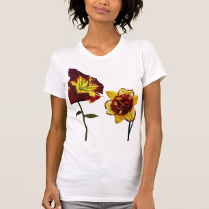 Two Daylilies having a Chat T-Shirt