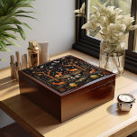Two Deers In A Fantasy Realm Keepsake Box<br><div class="desc">Jewellery box with an image of two deer's in a fantasy forest on it. Item is customizable,  put any name or phrase you would like.</div>
