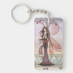 Two Different Autumn Fairies Keychain
