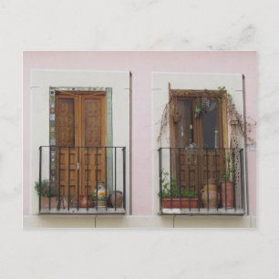 Two Doorways in Toledo, Spain Postcard