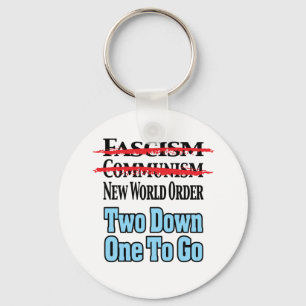 Two Down, One To Go Keychain