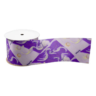 Two Dragons, Three Suns Satin Ribbon