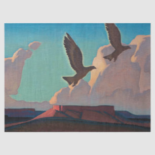 Two Eagles by Maynard Dixon Tissue Paper