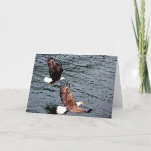 Two Eagles Card