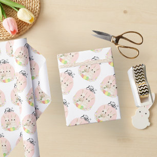 Two Easter Bunnies Wrapping Paper