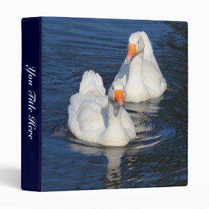 Two Emden Geese II Binder