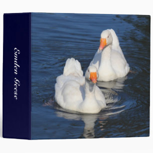 Two Emden Geese II Binder