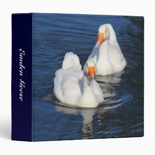 Two Emden Geese II Binder