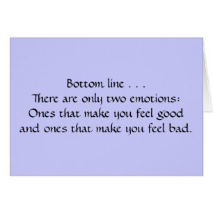 Two Emotions