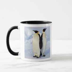 Two Emperor Penguins in Antarctica Mug