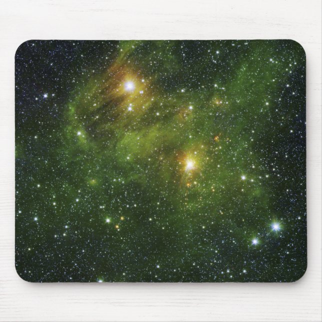 Two extremely bright stars mouse pad (Front)