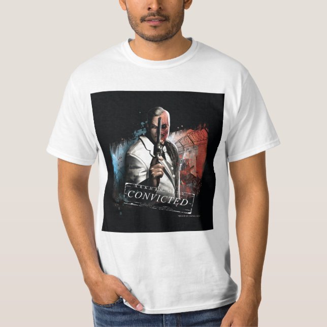 Two-Face - Convicted T-Shirt (Front)