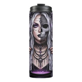 Two Faced Witch Thermal Tumbler