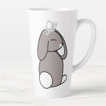 Two Faces of P.Lot Latte Mug