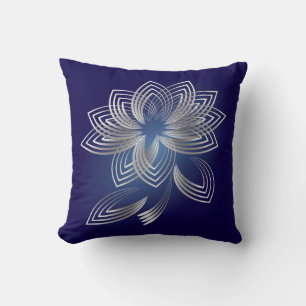 Two fallen petals throw pillow