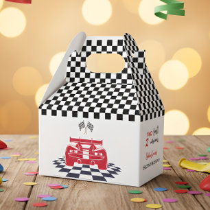 Two fast 2 curious second kids birthday favor box