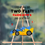 Two Fast 2nd Birthday Kids Racing Cars Welcome Acrylic Sign<br><div class="desc">Two Fast 2nd Birthday Kids Racing Cars Personalized Acrylic Welcome Sign features your custom welcome message with a colourful racing cars. Fabulous for kids birthday party celebrations. Designed by Evco Studio www.zazzle.com/store/evcostudio</div>