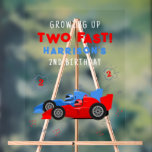Two Fast 2nd Birthday Kids Racing Cars Welcome Acrylic Sign<br><div class="desc">Two Fast 2nd Birthday Kids Racing Cars Personalized Acrylic Welcome Sign features your custom welcome message with a colourful racing cars. Fabulous for kids birthday party celebrations. Designed by Evco Studio www.zazzle.com/store/evcostudio</div>