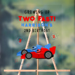 Two Fast 2nd Birthday Kids Racing Cars Welcome Acrylic Sign<br><div class="desc">Two Fast 2nd Birthday Kids Racing Cars Personalized Acrylic Welcome Sign features your custom welcome message with a colourful racing cars. Fabulous for kids birthday party celebrations. Designed by Evco Studio www.zazzle.com/store/evcostudio</div>